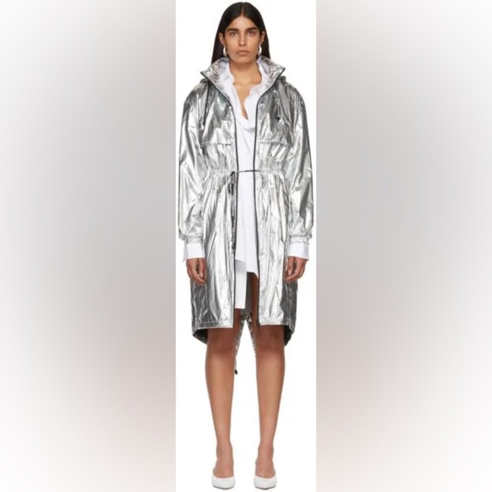 Paco Rabanne Drawsting Raincoat Jacket - Picture 10 of 10